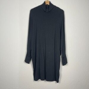 Majestic Filatures Deluxe T-Shirt Tunic Turtleneck Dolman Sleeve Size 3 Tall Med